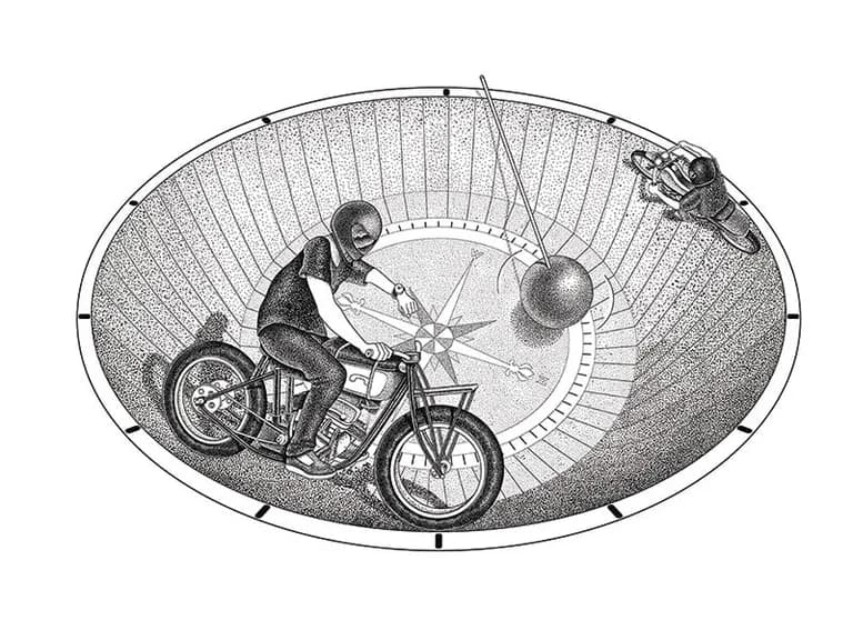  radio telescope radio reflector solar dish solar collector solar furnace magnetic compass analog clock moped-0
