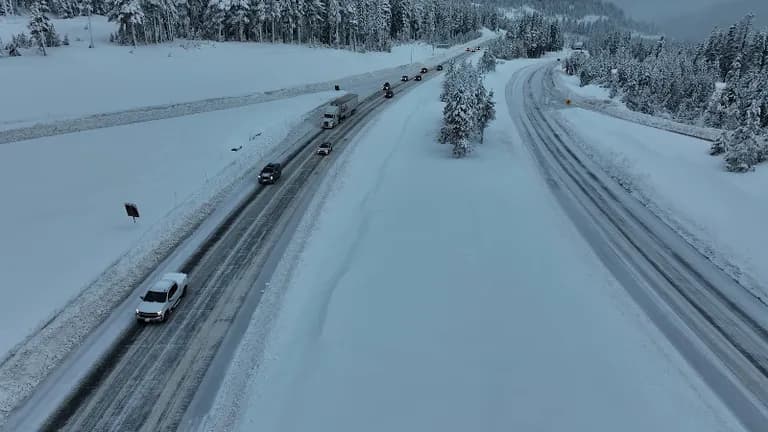  snowplow snowplough alp trailer truck tractor trailer trucking rig rig articulated lorry semi bobsled bobsleigh bob-0