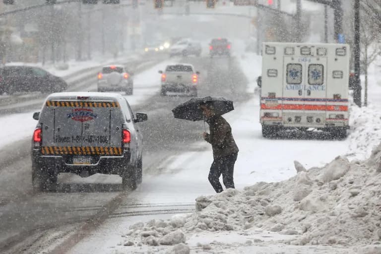 ambulance umbrella police van police wagon paddy wagon patrol wagon wagon black Maria snowplow snowplough-0